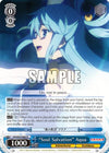 Image for "Soul Salvation" Aqua (KonoSuba 2) (KS/W55-E082 R) - Weiss Schwarz
