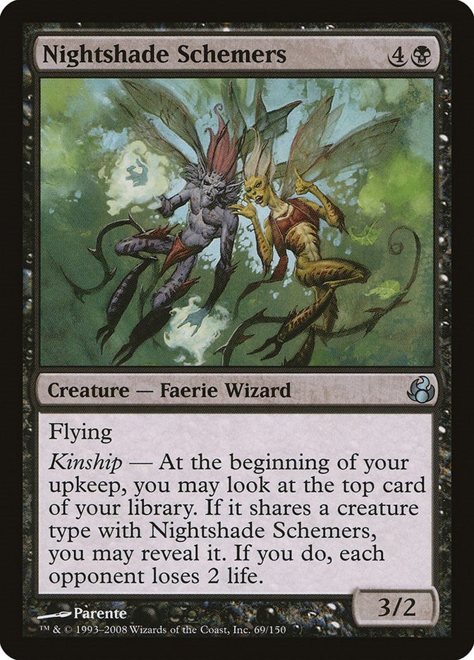 Image for Nightshade Schemers (Morningtide) (69) - Magic: The Gathering
