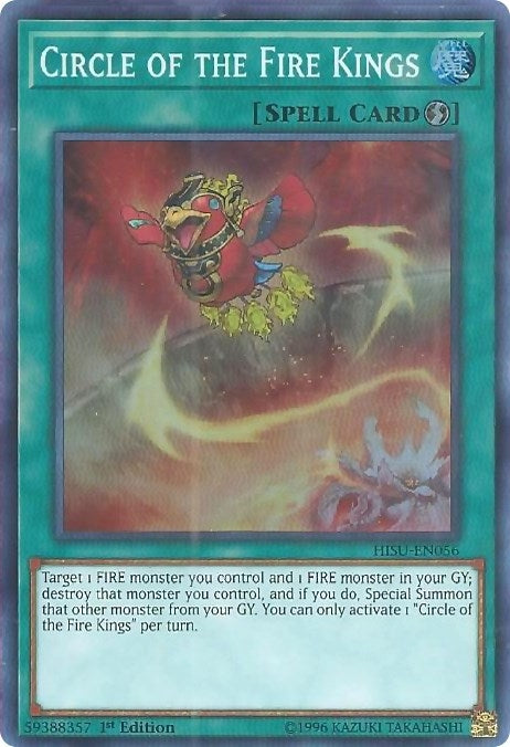 Image for Circle of the Fire Kings (Hidden Summoners) (HISU-EN056) - YuGiOh