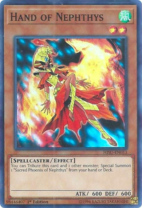 Image for Hand of Nephthys (Hidden Summoners) (HISU-EN013) - YuGiOh