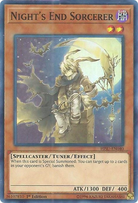 Image for Night's End Sorcerer (Hidden Summoners) (HISU-EN040) - YuGiOh