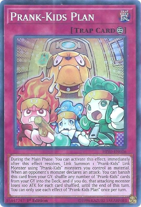 Image for Prank-Kids Plan (Hidden Summoners) (HISU-EN026) - YuGiOh