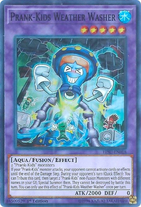Image for Prank-Kids Weather Washer (Hidden Summoners) (HISU-EN018) - YuGiOh