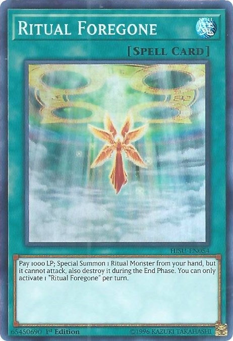 Image for Ritual Foregone (Hidden Summoners) (HISU-EN054) - YuGiOh