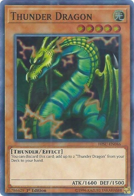 Image for Thunder Dragon (Hidden Summoners) (HISU-EN046) - YuGiOh