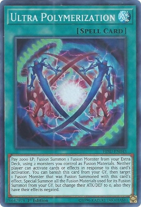 Image for Ultra Polymerization (Hidden Summoners) (HISU-EN043) - YuGiOh