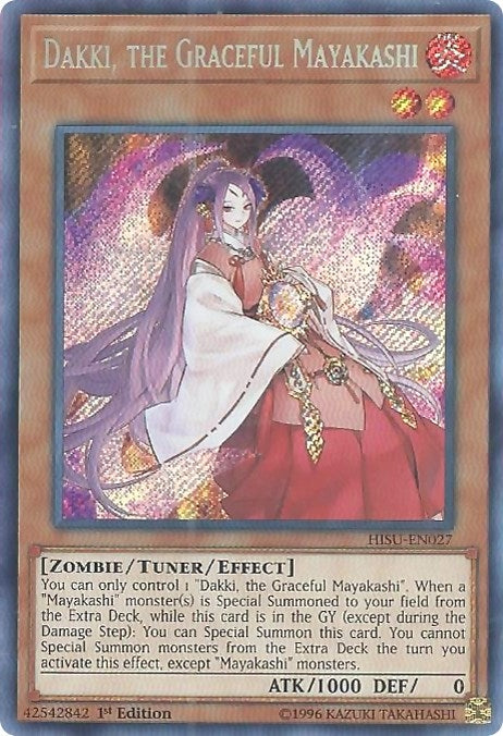 Image for Dakki, the Graceful Mayakashi (Hidden Summoners) (HISU-EN027) - YuGiOh
