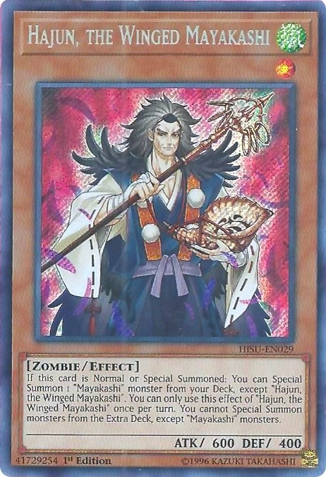 Image for Hajun, the Winged Mayakashi (Hidden Summoners) (HISU-EN029) - YuGiOh