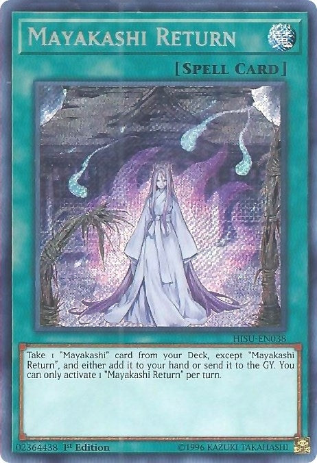 Image for Mayakashi Return (Hidden Summoners) (HISU-EN038) - YuGiOh
