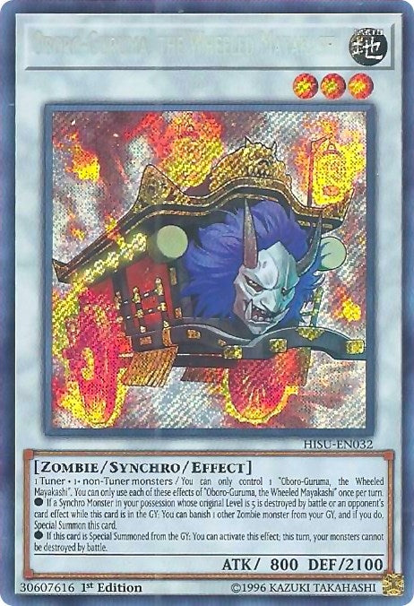 Image for Oboro-Guruma, the Wheeled Mayakashi (Hidden Summoners) (HISU-EN032) - YuGiOh