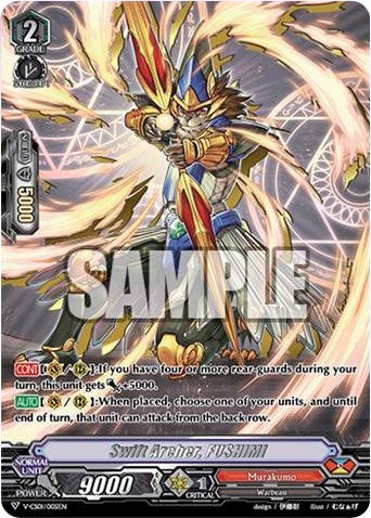 Image for Swift Archer, FUSHIMI (V-CS01: Q4 vs. AL4) (V-CS01/005EN) - Cardfight Vanguard