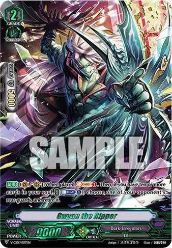 Image for Gwynn the Ripper (V-CS01: Q4 vs. AL4) (V-CS01/007EN) - Cardfight Vanguard