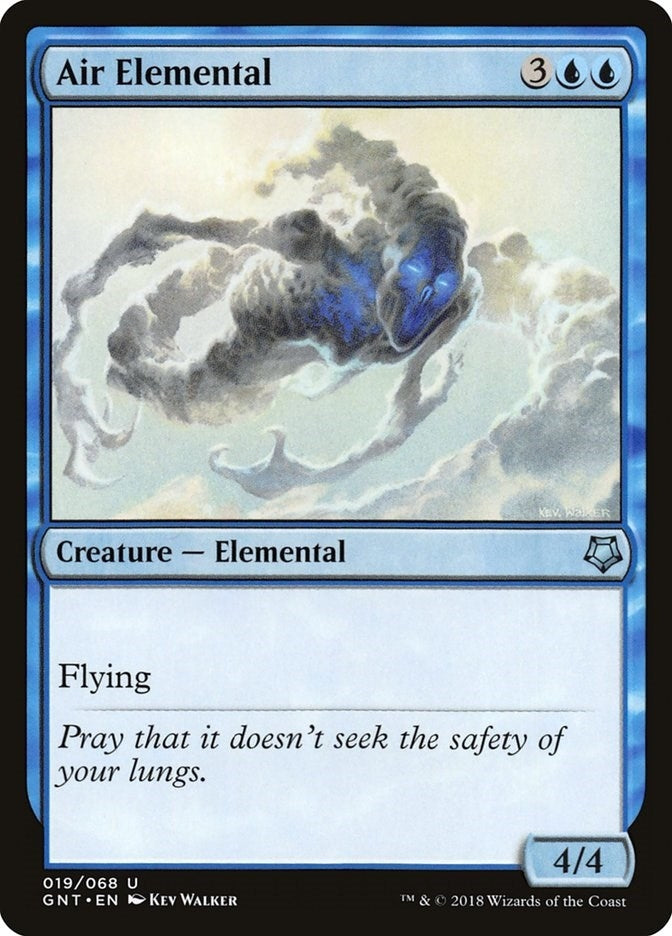 Image for Air Elemental (Magic Game Night) (19) - Magic: The Gathering