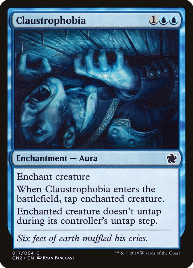 Image for Claustrophobia (Magic Game Night) (20) - Magic: The Gathering