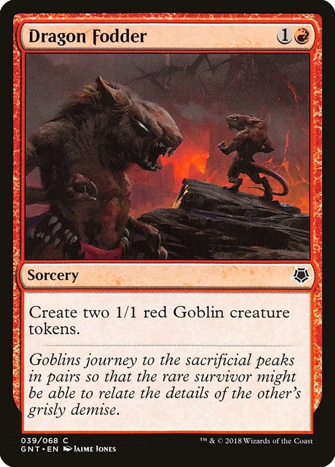 Image for Dragon Fodder (Magic Game Night) (39) - Magic: The Gathering