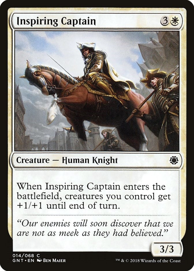 Image for Inspiring Captain (Magic Game Night) (14) - Magic: The Gathering