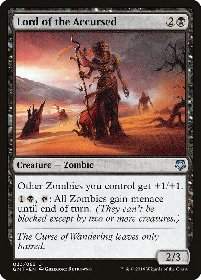 Image for Lord of the Accursed (Magic Game Night) (33) - Magic: The Gathering