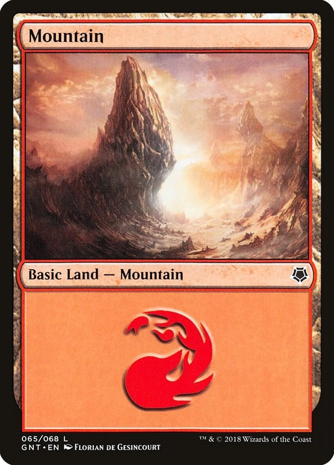 Image for Mountain (065) (Magic Game Night) (65) - Magic: The Gathering