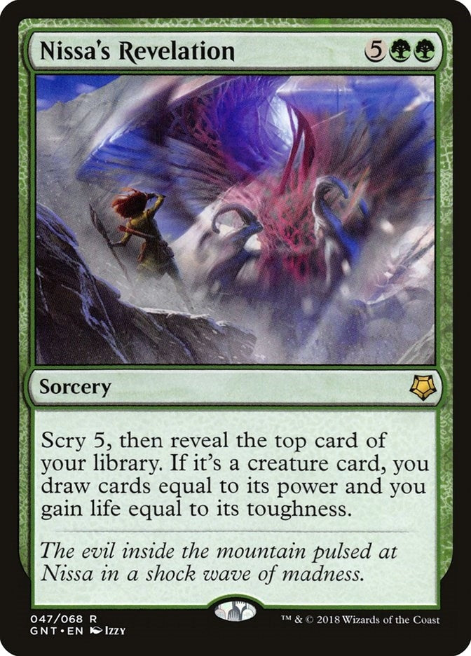 Image for Nissa's Revelation (Magic Game Night) (47) - Magic: The Gathering