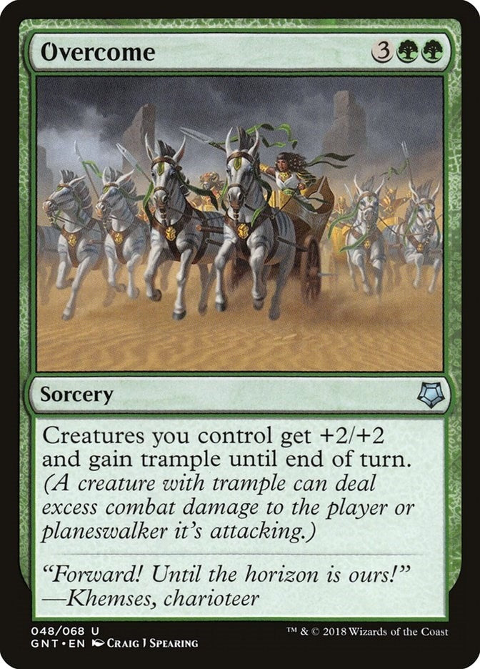 Image for Overcome (Magic Game Night) (48) - Magic: The Gathering