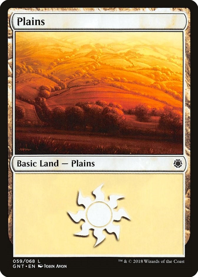 Image for Plains (059) (Magic Game Night) (59) - Magic: The Gathering