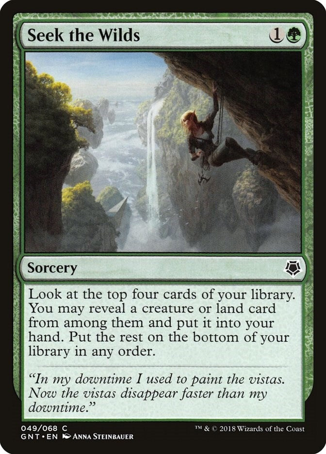Image for Seek the Wilds (Magic Game Night) (49) - Magic: The Gathering