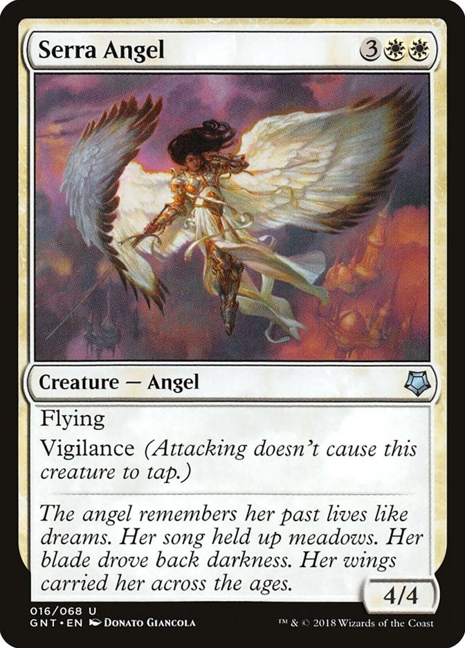 Image for Serra Angel (Magic Game Night) (16) - Magic: The Gathering