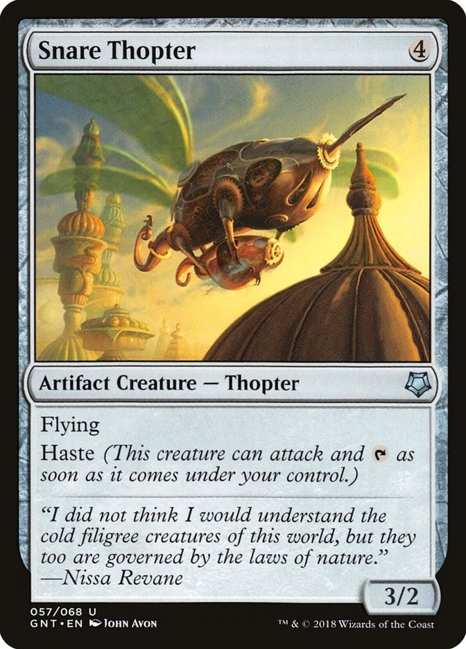 Image for Snare Thopter (Magic Game Night) (57) - Magic: The Gathering