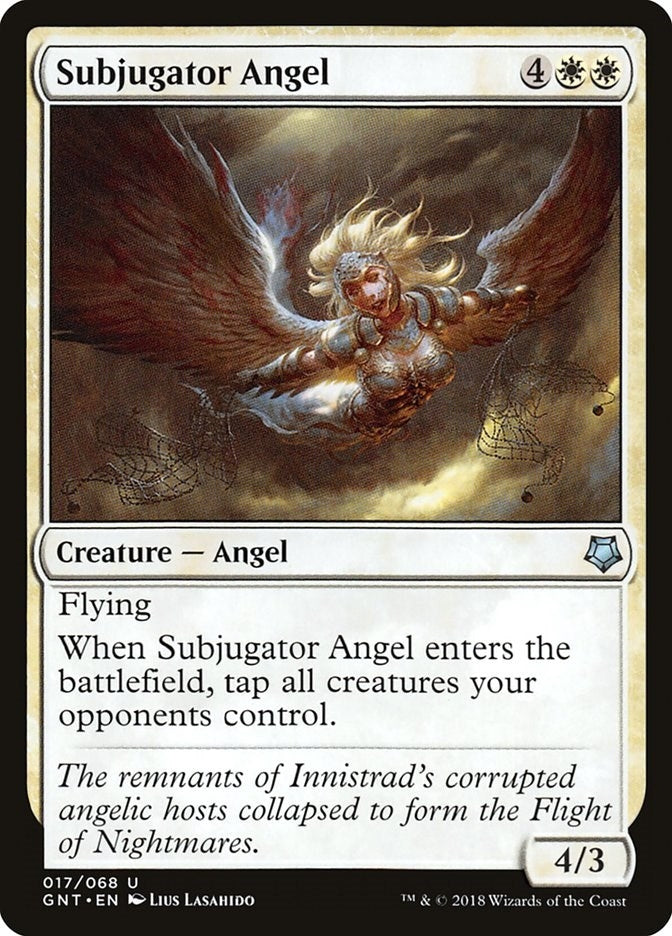 Image for Subjugator Angel (Magic Game Night) (17) - Magic: The Gathering