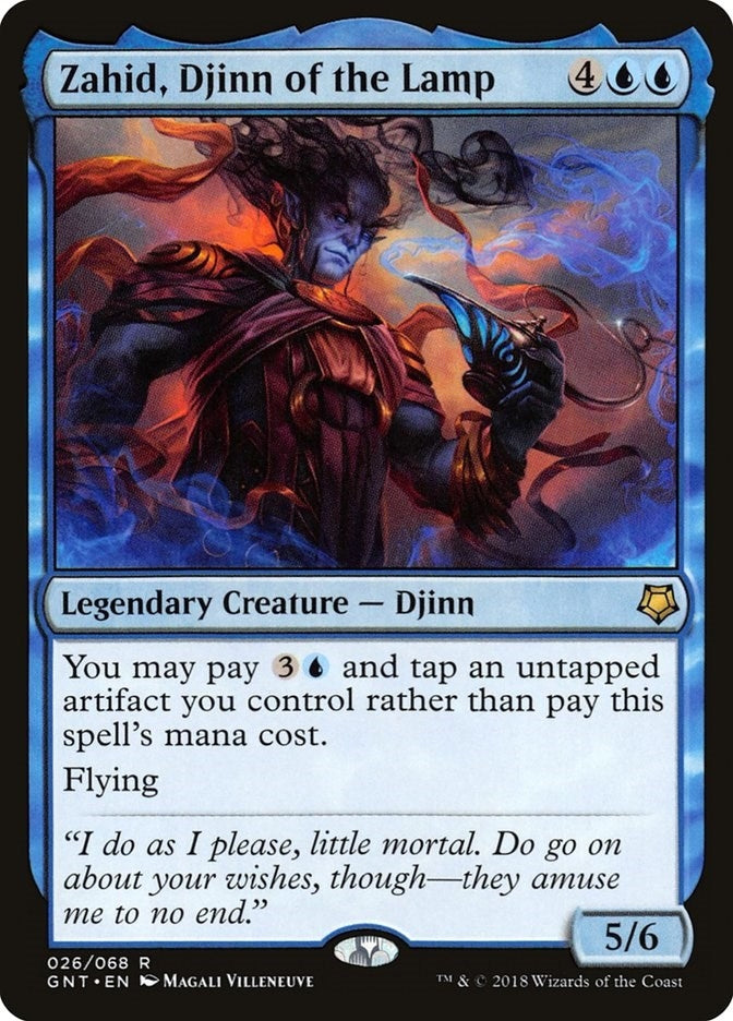 Image for Zahid, Djinn of the Lamp (Magic Game Night) (26) - Magic: The Gathering