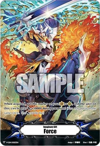 Image for Imaginary Gift [Force] - King of Knights, Alfred (V-CS01: Q4 vs. AL4) (V-GM/0053EN) - Cardfight Vanguard