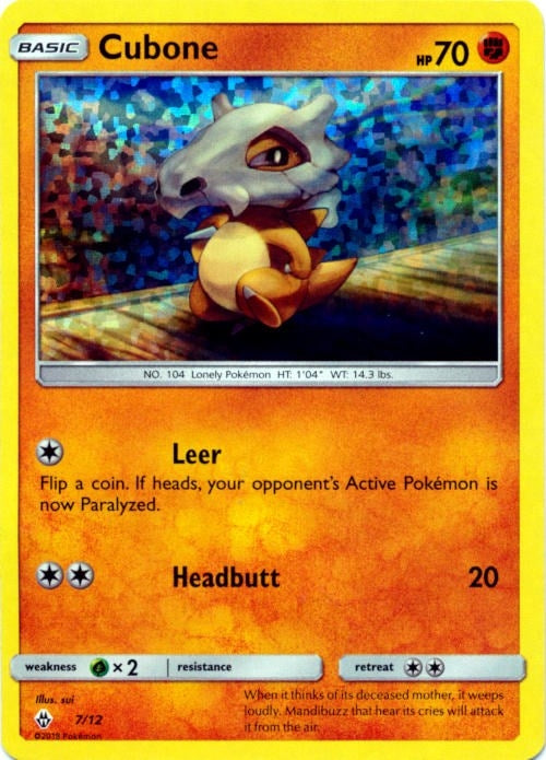 Image for Cubone (McDonald's Promos 2018) (007/012) - Pokemon