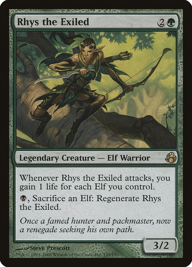 Image for Rhys the Exiled (Morningtide) (135) - Magic: The Gathering