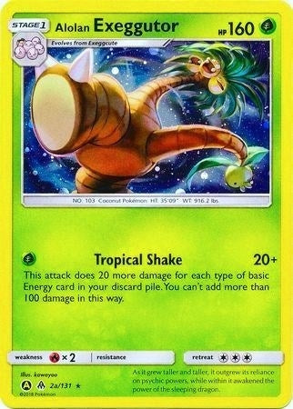 Image for Alolan Exeggutor - 2a/131 (Alternate Art Promos) (002a/131) - Pokemon