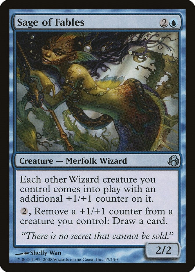 Image for Sage of Fables (Morningtide) (47) - Magic: The Gathering