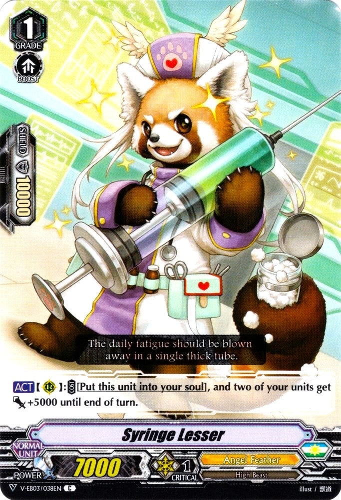 Image for Syringe Lesser (V-EB03: ULTRARARE MIRACLE COLLECTION) (V-EB03/038EN) - Cardfight Vanguard