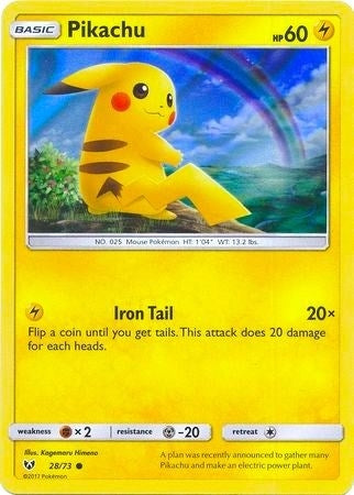 Image for Pikachu - 28/73 (Water Web Holo) (Miscellaneous Cards & Products) (028/073) - Pokemon