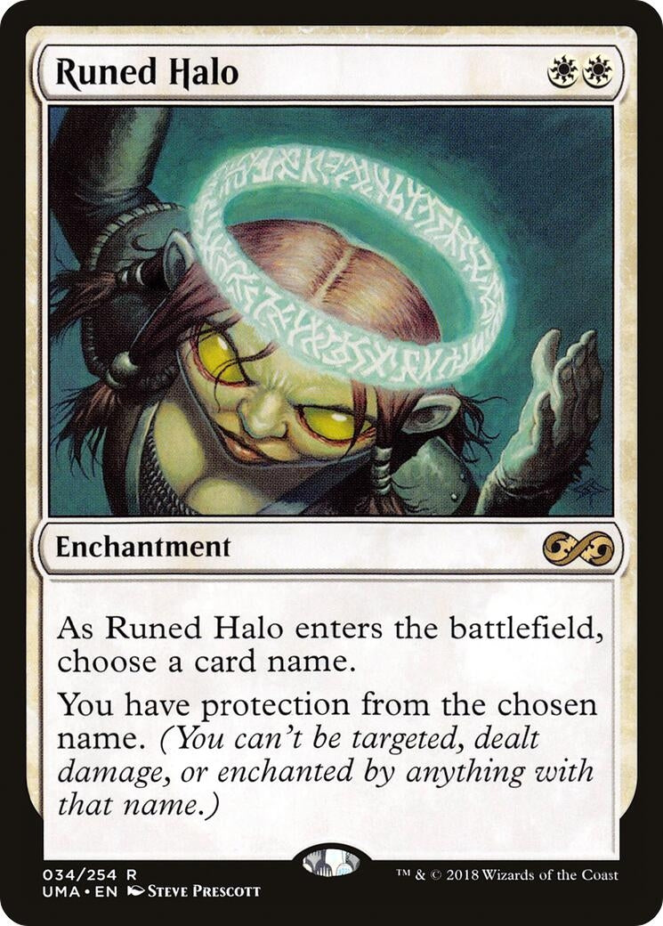 Image for Runed Halo (Ultimate Masters) (34) - Magic: The Gathering