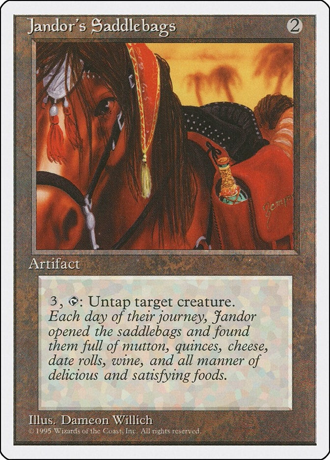 Image for Jandor's Saddlebags (Fourth Edition) - Magic: The Gathering