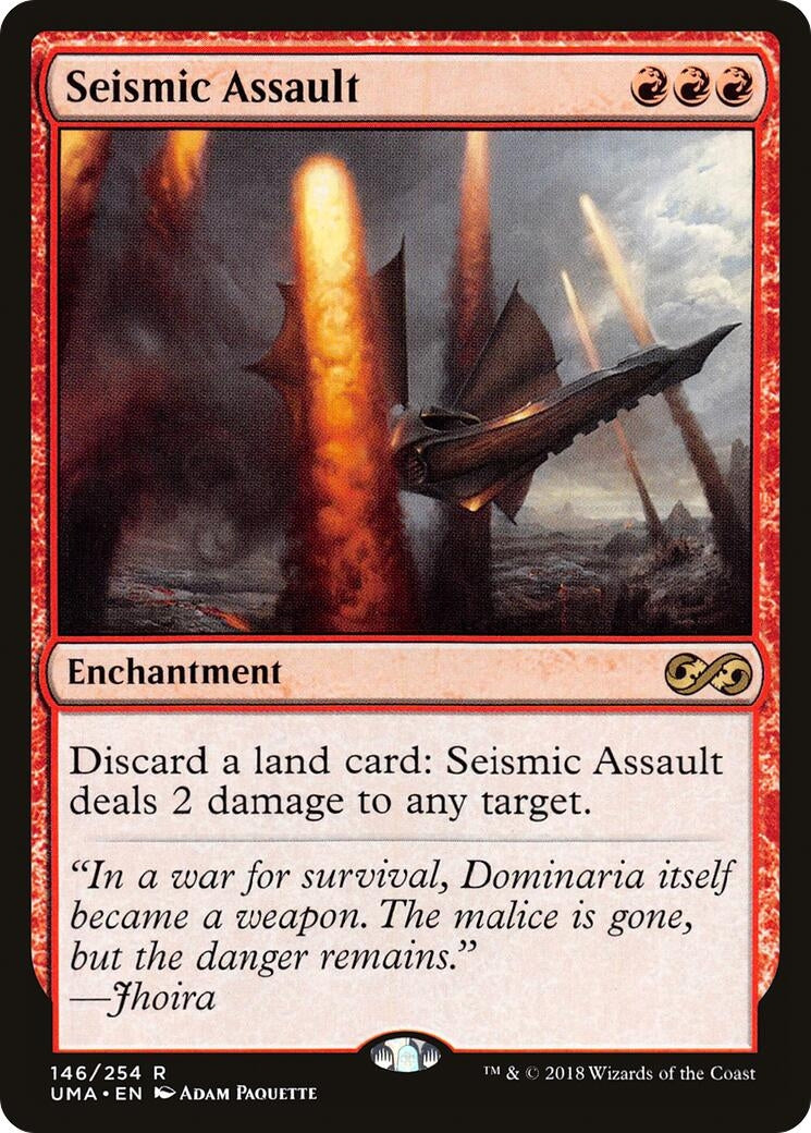 Image for Seismic Assault (Ultimate Masters) (146) - Magic: The Gathering