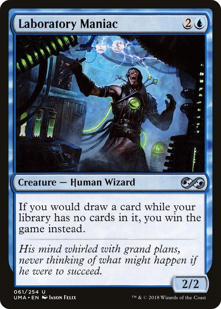 Image for Laboratory Maniac (Ultimate Masters) (61) - Magic: The Gathering
