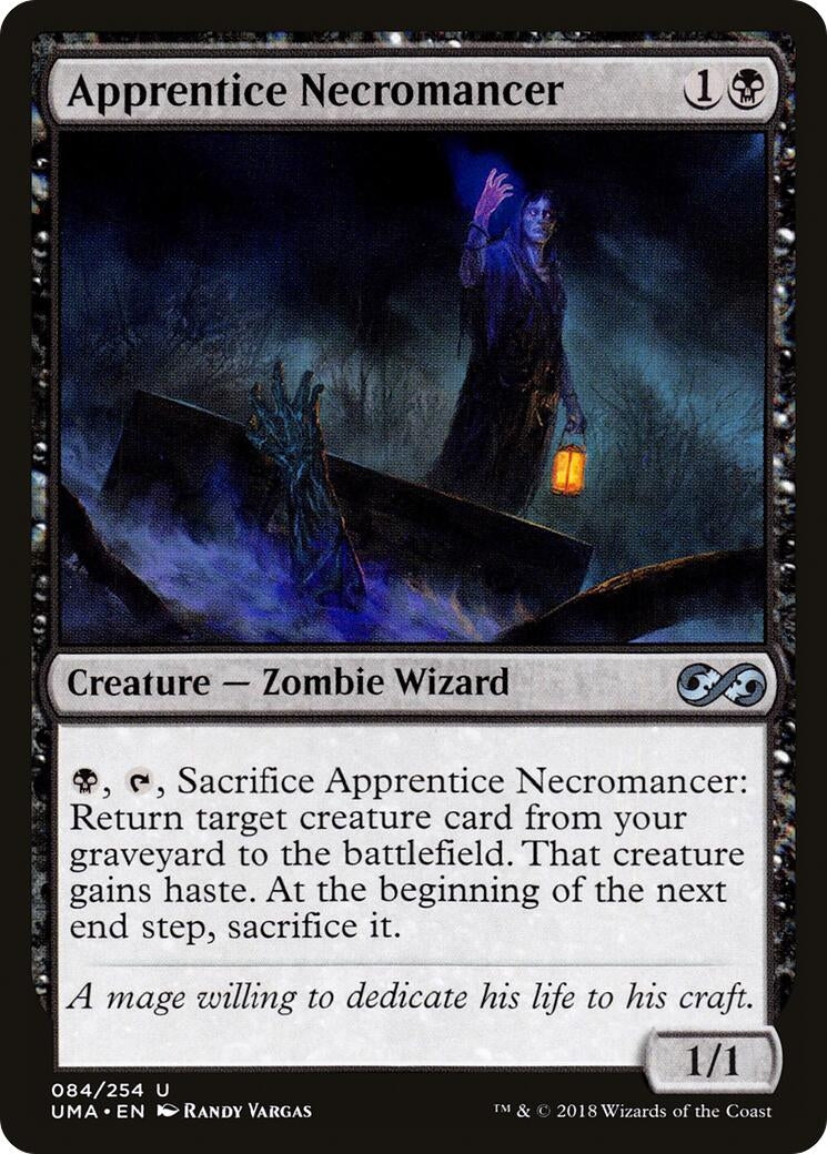 Image for Apprentice Necromancer (Ultimate Masters) (84) - Magic: The Gathering