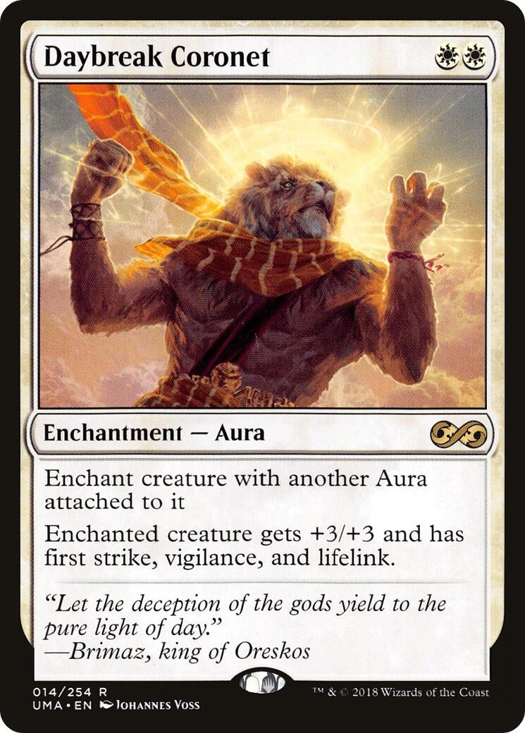 Image for Daybreak Coronet (Ultimate Masters) (14) - Magic: The Gathering
