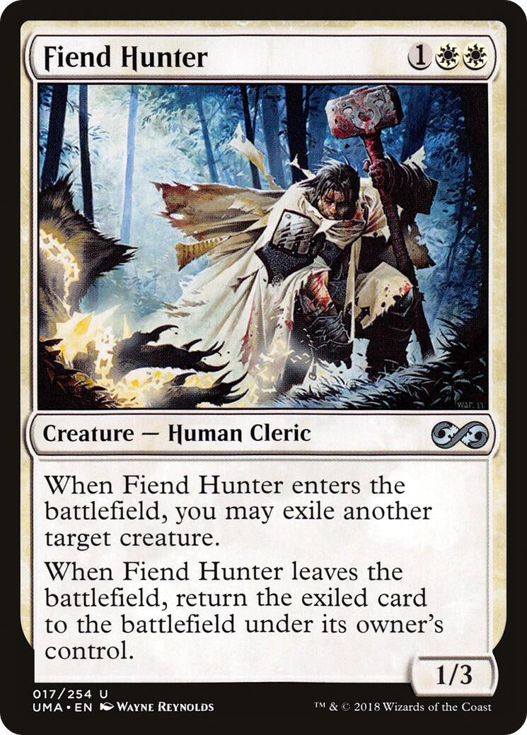 Image for Fiend Hunter (Ultimate Masters) (17) - Magic: The Gathering