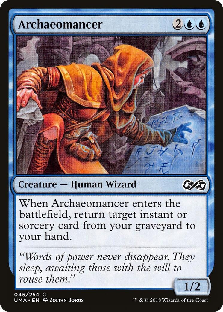 Image for Archaeomancer (Ultimate Masters) (45) - Magic: The Gathering