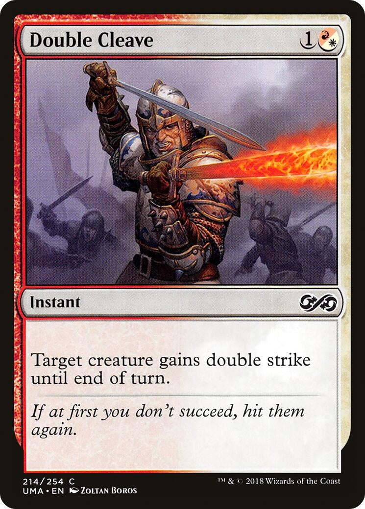 Image for Double Cleave (Ultimate Masters) (214) - Magic: The Gathering