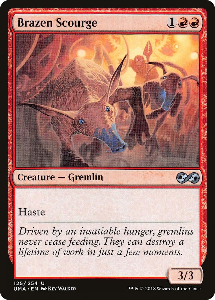 Image for Brazen Scourge (Ultimate Masters) (125) - Magic: The Gathering