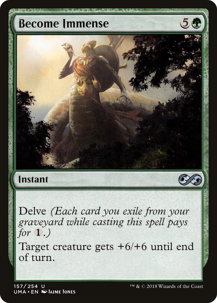 Image for Become Immense (Ultimate Masters) (157) - Magic: The Gathering