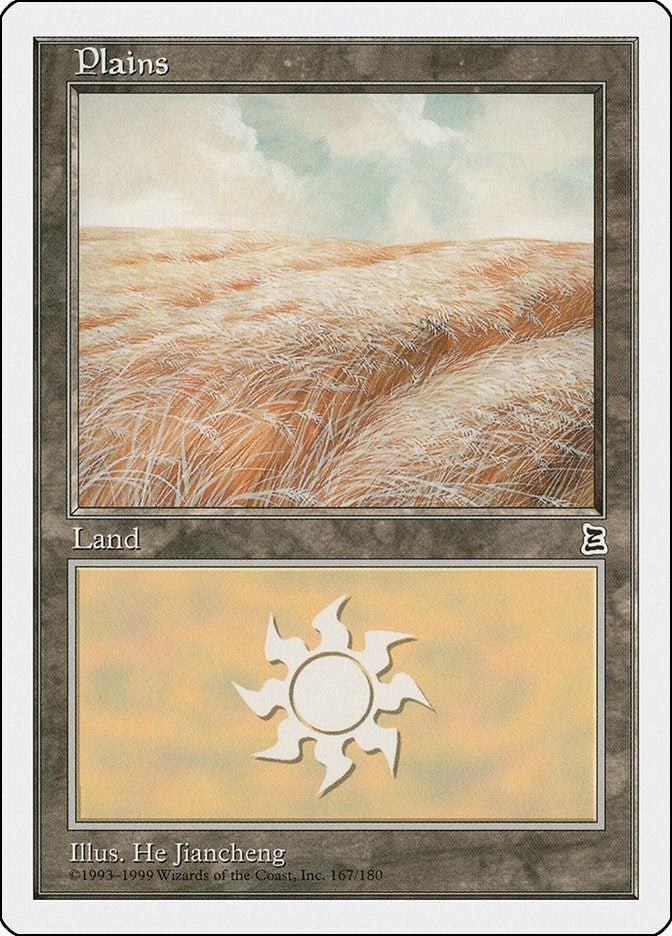 Image for Plains (167) (Portal Three Kingdoms) (167) - Magic: The Gathering