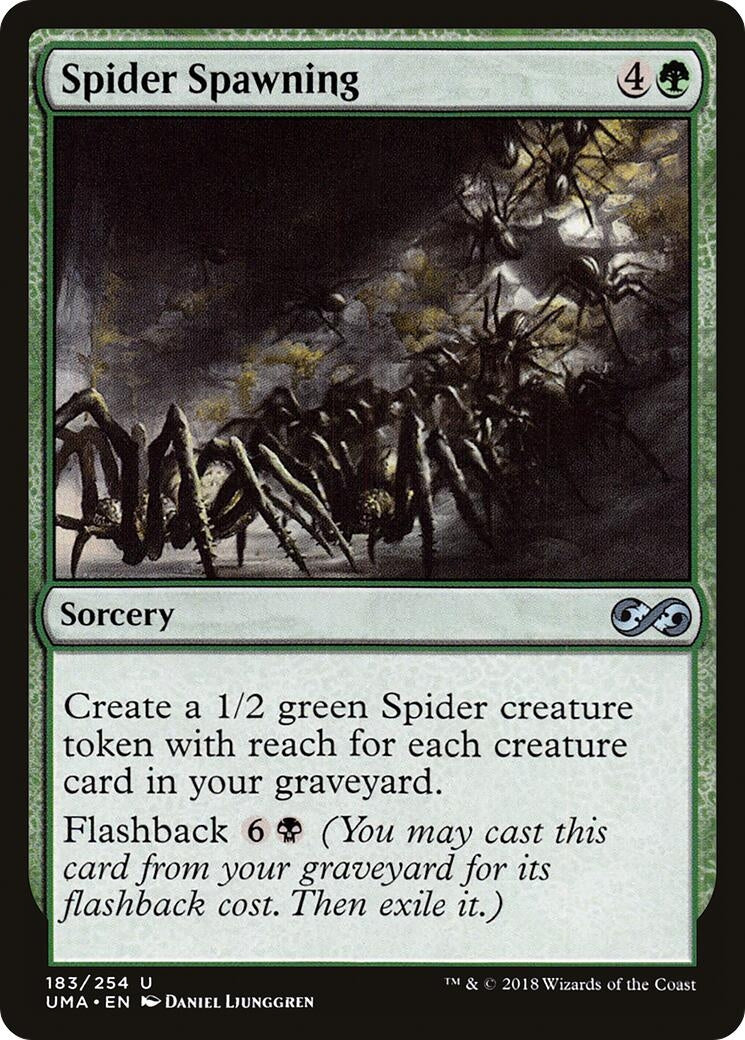 Image for Spider Spawning (Ultimate Masters) (183) - Magic: The Gathering